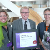 Foto af Hilde, Karsten Suhr (Lynby Private Skole) og Annette